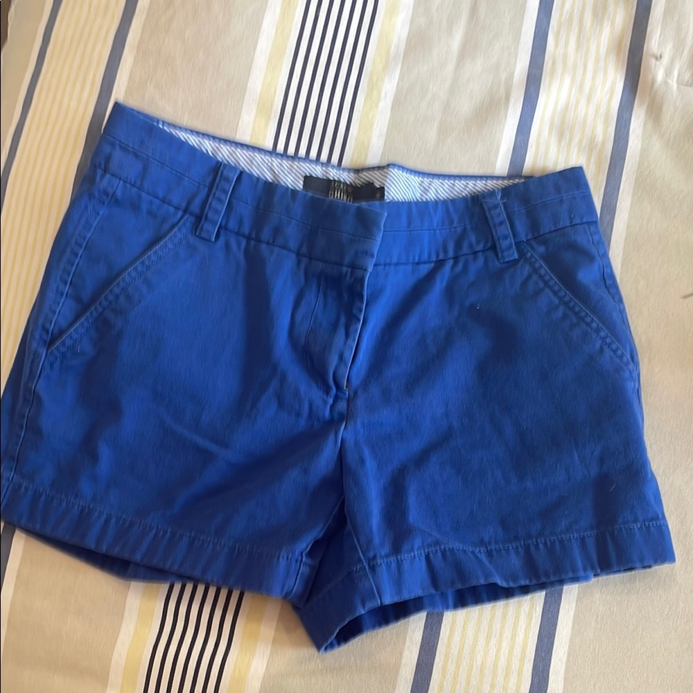 Blue JCrew Chino Women's Shorts